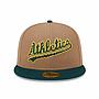Jockey New Era 59FIFTY Oakland Athletics MLB 8-Bit Wordmark Beige