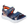 Sandalias Urbanas Niños Skechers Microspec-Splash Azul