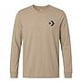 Polera Manga Larga Hombre Beige Converse