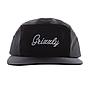 Jockey Negro Grizzly Griptape Script Five Panel Direct Flat Embroidery