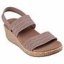 Sandalias Urbanas Mujer Skechers Arch Fit Beverlee‑Mesh On You Café