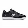 Zapatilla Deportiva Juvenil Lotto Calcio JR Negro Blanco